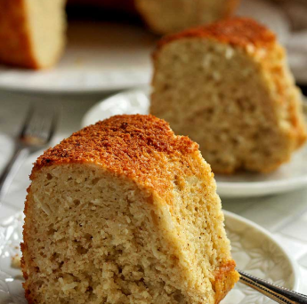 Foto bolo de banana